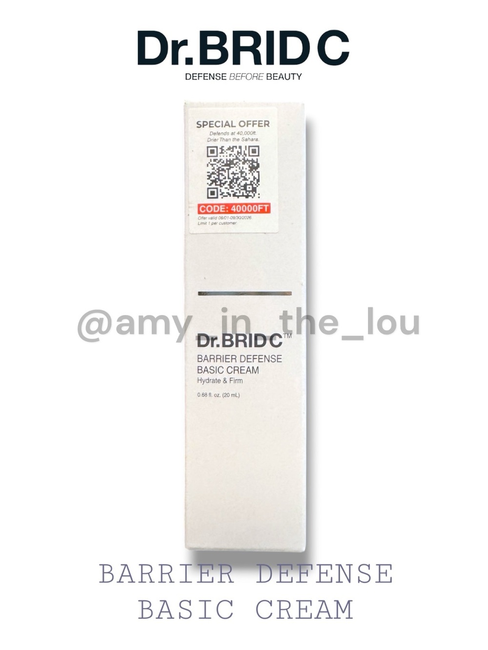 Dr Brid C Barrier Defense Basic Cream